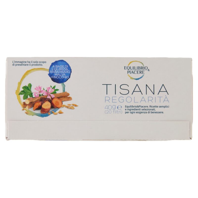 Equilibrio & Piacere Tisana Regolarità 20 filtri 40 g