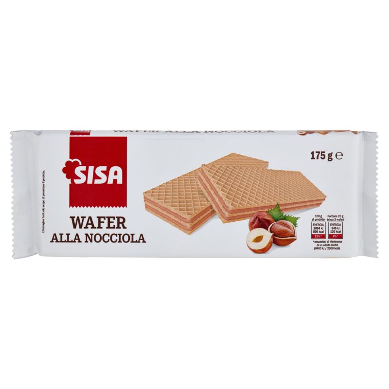 Sisa Wafer alla Nocciola 175 g