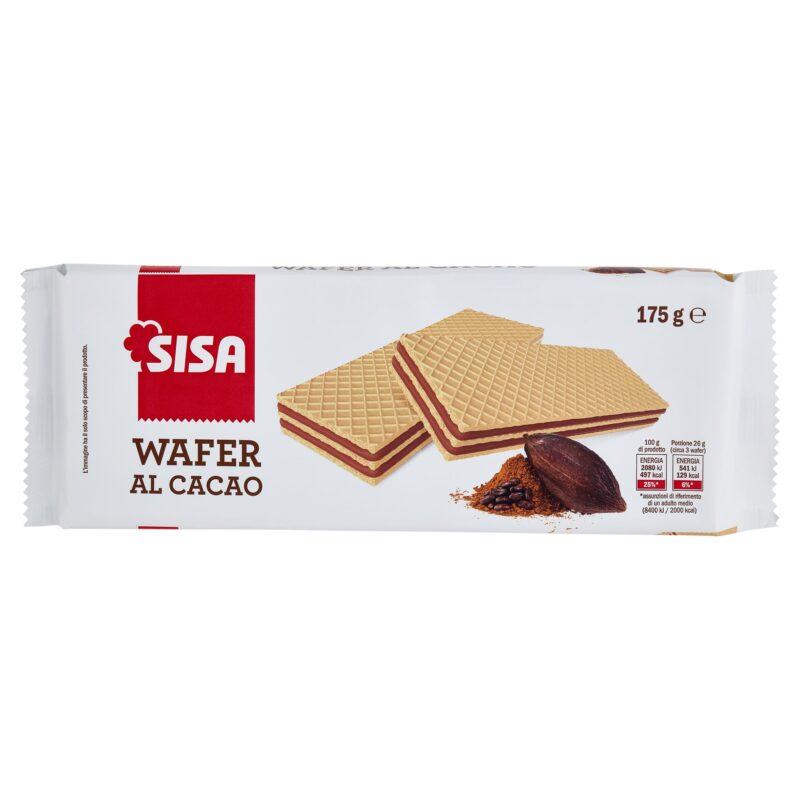 Sisa Wafer al Cacao 175 g