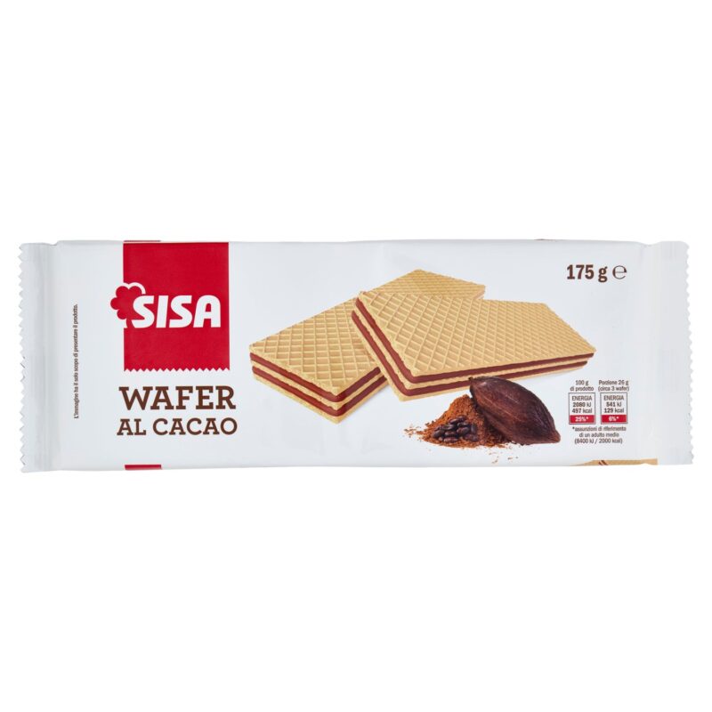 Sisa Wafer al Cacao 175 g