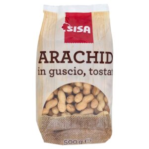 Sisa Arachidi in guscio, tostate 500 g