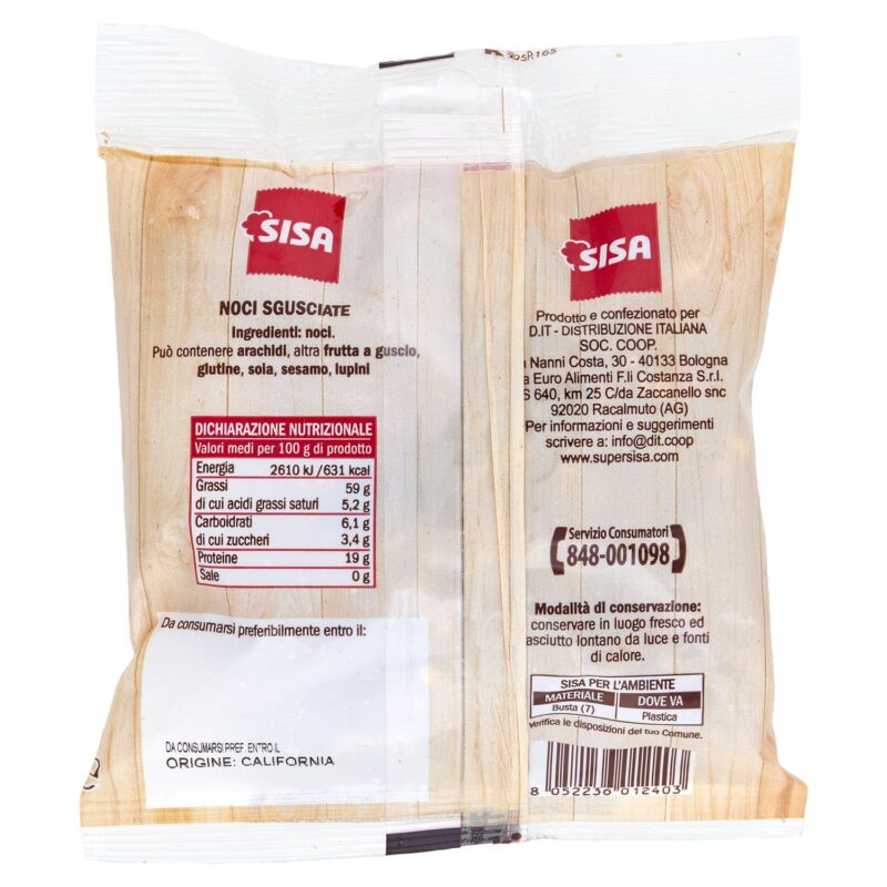 Sisa Noci Sgusciate 100 g