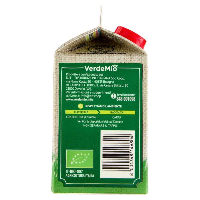 VerdeMio Spremuta Arance Rosse Biologico 500 ml