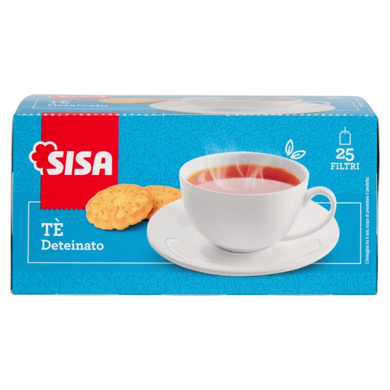Sisa Tè Deteinato 25 Filtri 43,75 g