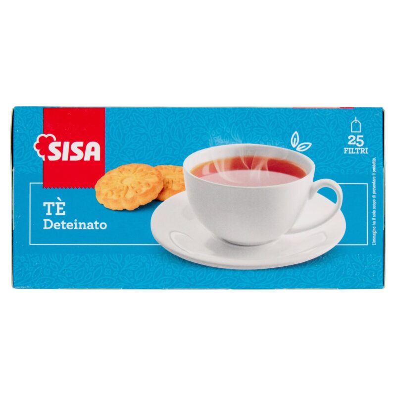 Sisa Tè Deteinato 25 Filtri 43,75 g