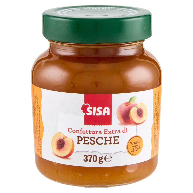 Sisa Confettura Extra di Pesche 370 g