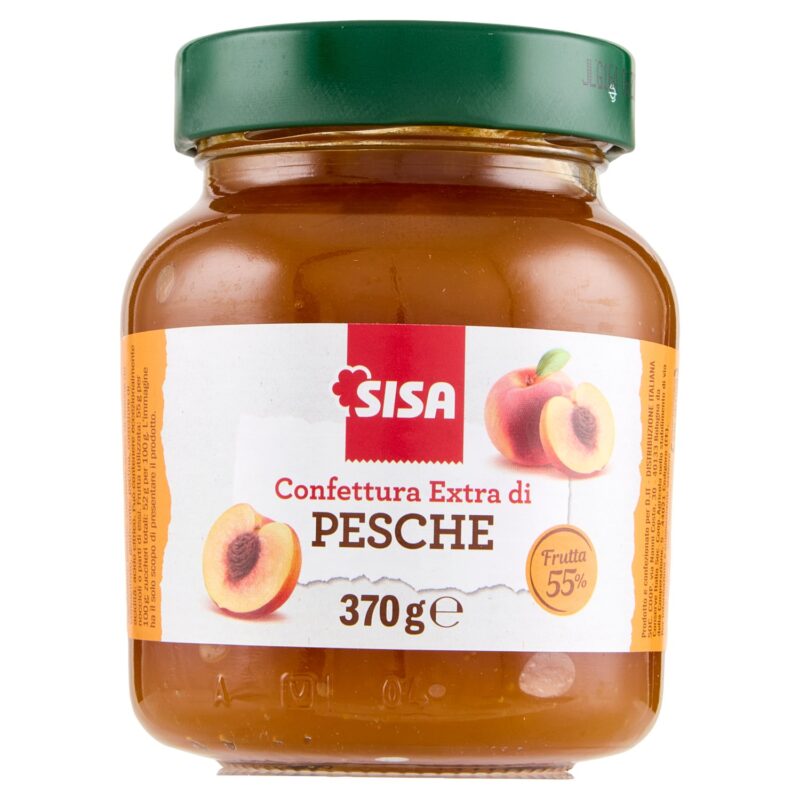 Sisa Confettura Extra di Pesche 370 g