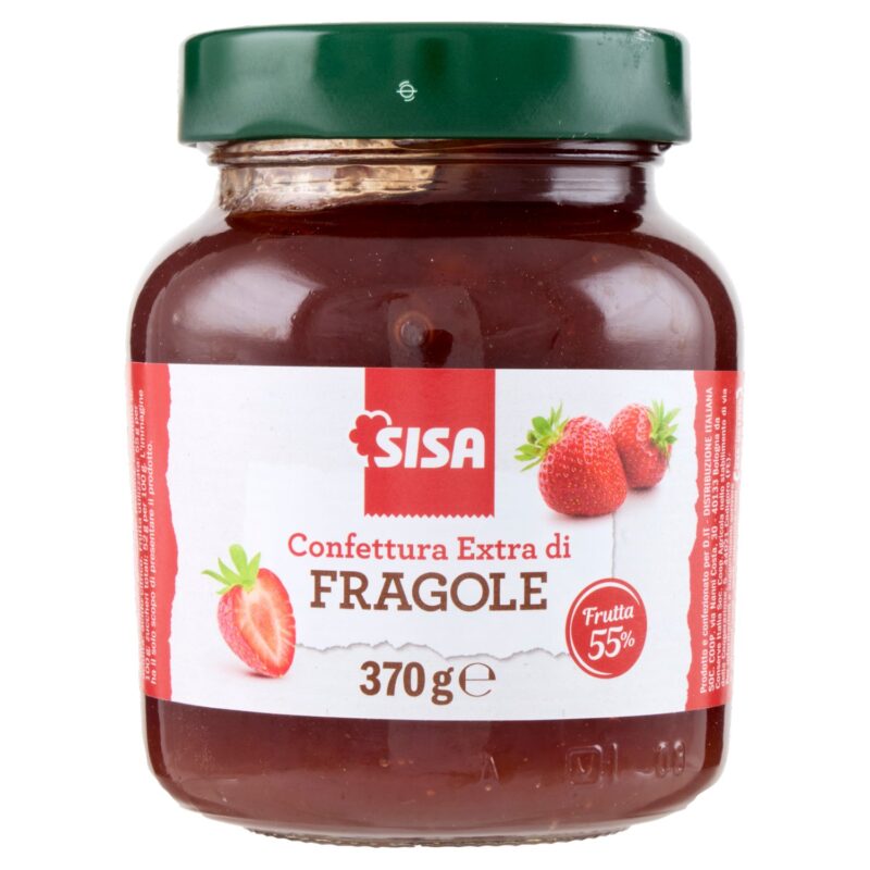 Sisa Confettura Extra di Fragole 370 g