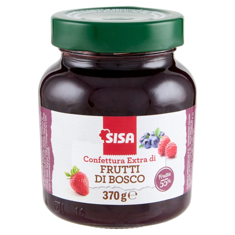 Sisa Confettura Extra di Frutti di Bosco 370 g