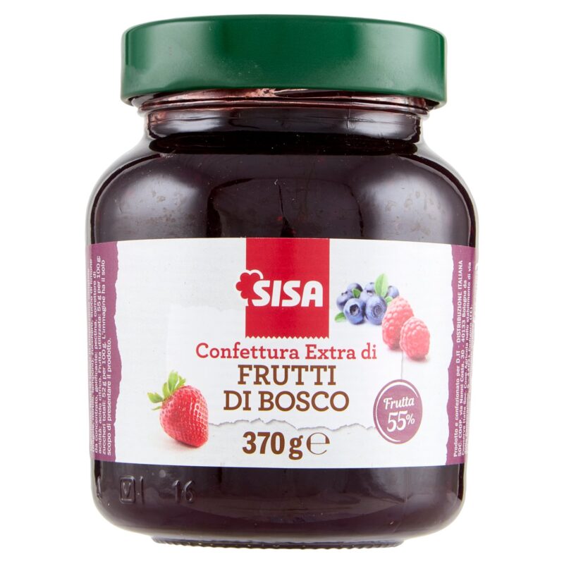Sisa Confettura Extra di Frutti di Bosco 370 g