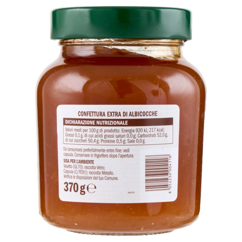 Sisa Confettura Extra di Albicocche 370 g