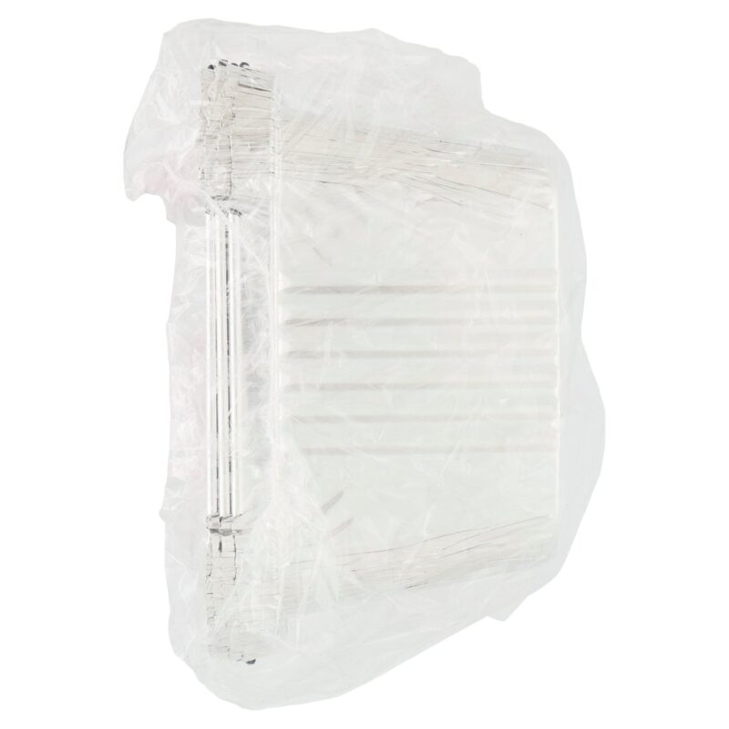Sisa Vaschette in Alluminio con Coperchio 2 Porzioni 4 pz
