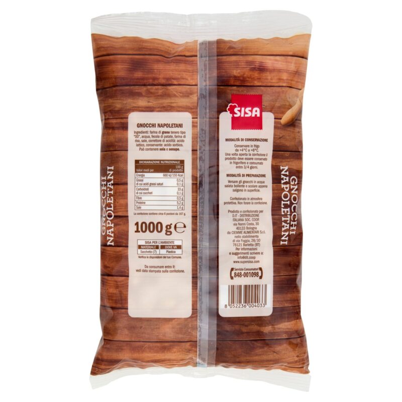 Sisa Gnocchi Napoletani 1000 g