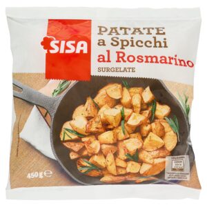 Sisa Patate a Spicchi al Rosmarino Surgelate 450 g