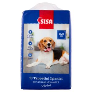 Sisa Tappetini Igienici per animali domestici 60×90 cm 10 pz