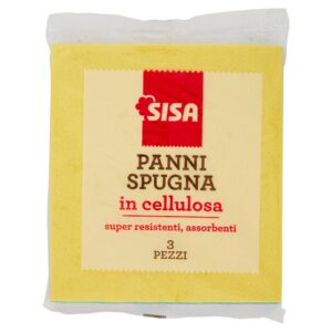 Sisa Panni Spugna in cellulosa 3 pz