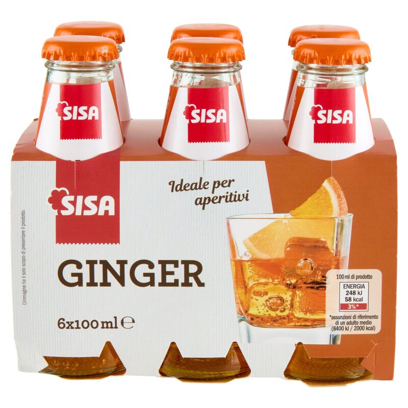 Sisa Ginger 6 x 100 ml