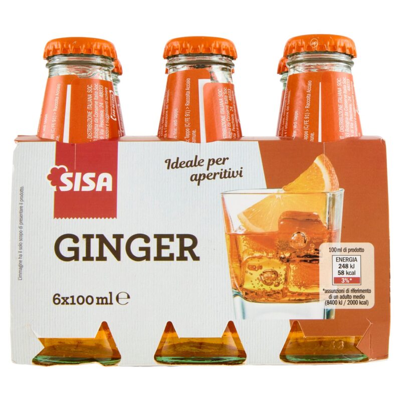 Sisa Ginger 6 x 100 ml