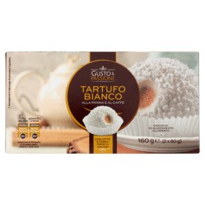 Gusto & Passione Tartufo Bianco alla Panna e Caffè 2 x 80 g