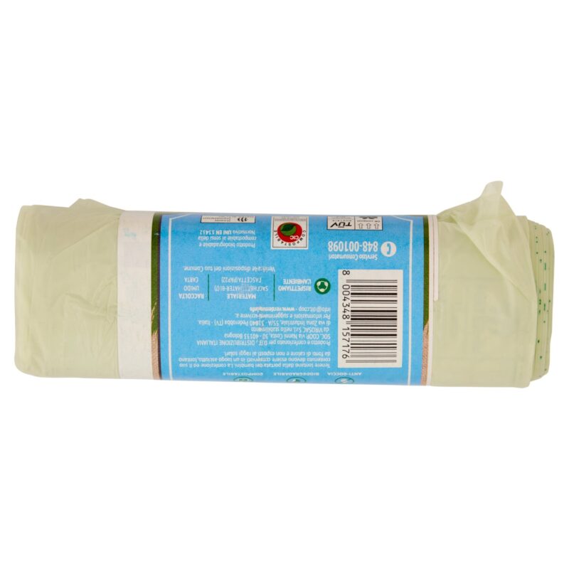 VerdeMio Sacchi Biodegradabili 50x60 cm 30 L ecologico 20 pz