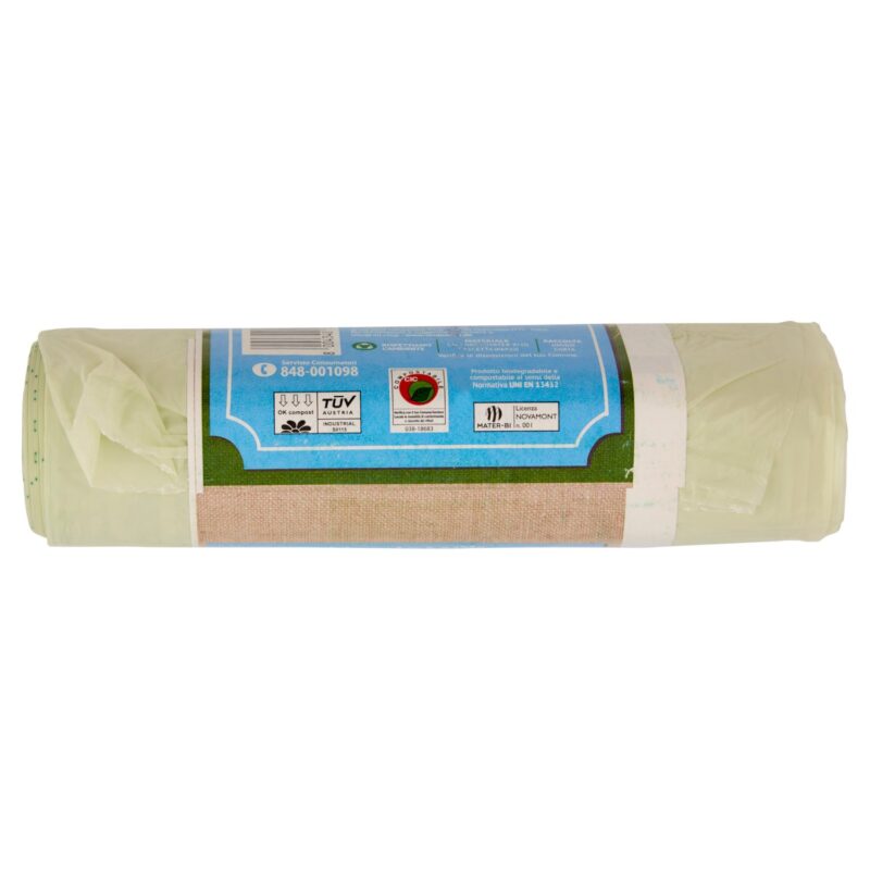 VerdeMio Sacchi Biodegradabili 50x60 cm 30 L ecologico 20 pz