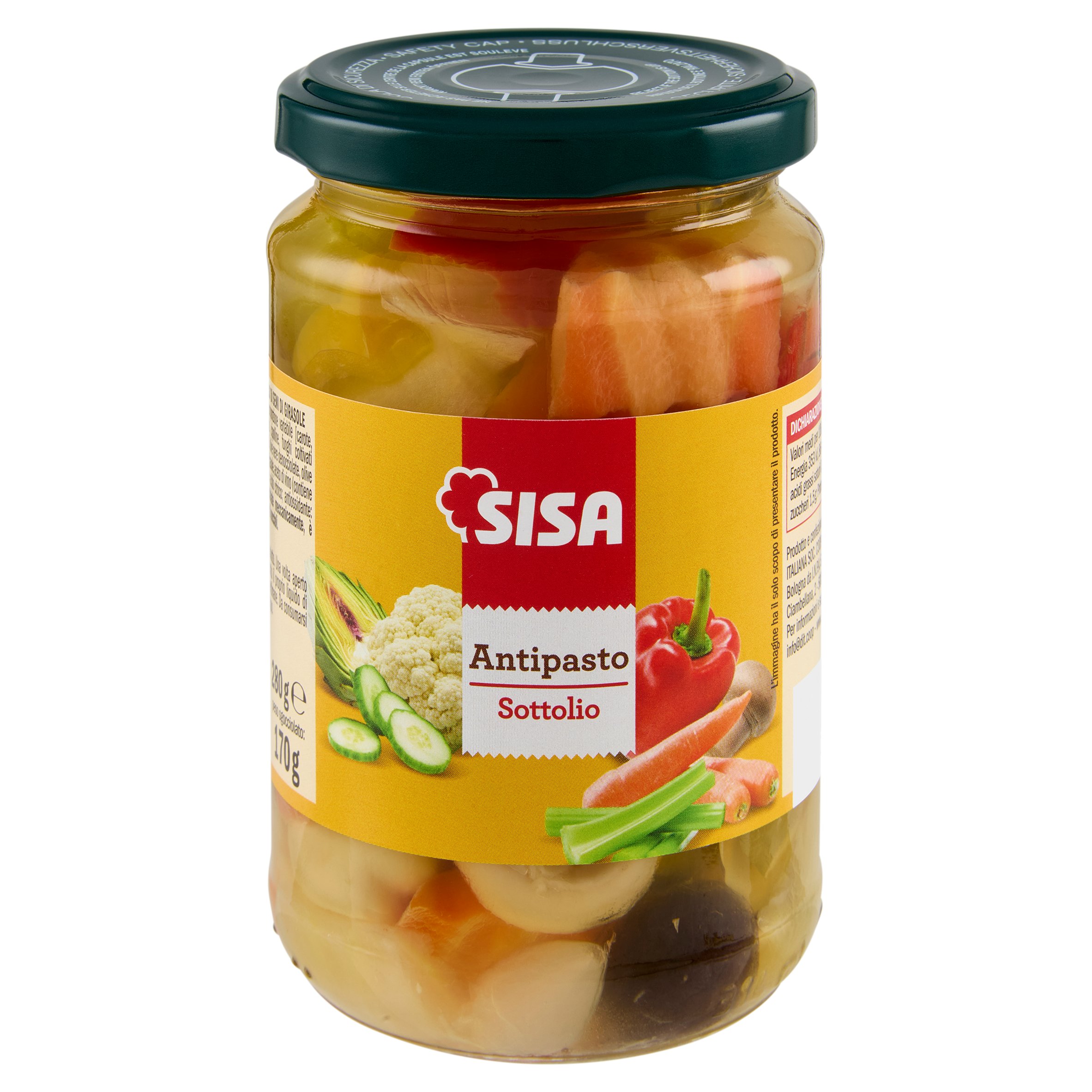 Sisa Antipasto Sottolio 280 g