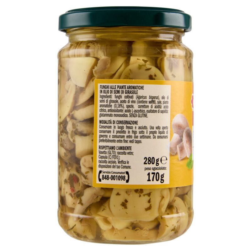 Sisa Funghi Trifolati Sottolio 280 g