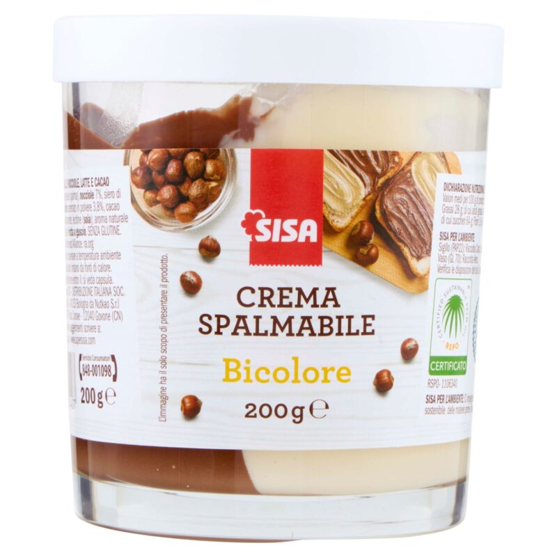 Sisa Crema Spalmabile Bicolore 200 g