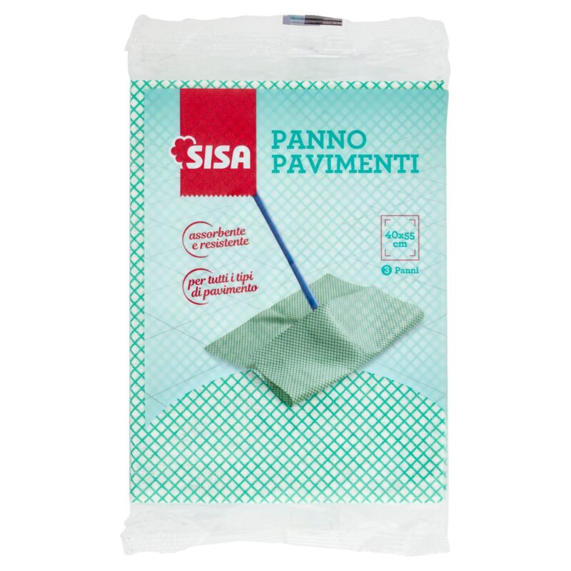 Sisa Panno Pavimenti 40x55 cm 3 pz