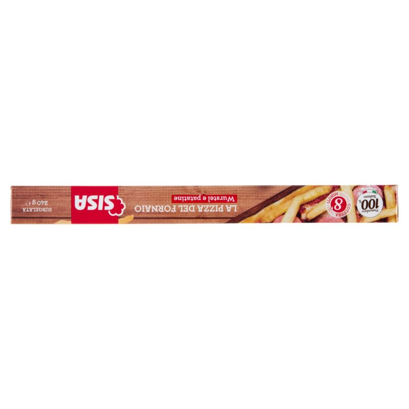 Sisa la Pizza del Fornaio Wurstel e patatine Surgelata 240 g