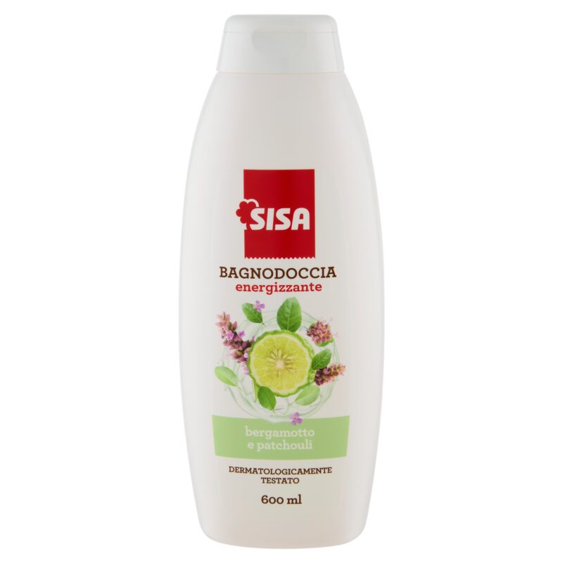 Sisa Bagnodoccia energizzante bergamotto e patchouli 600 ml