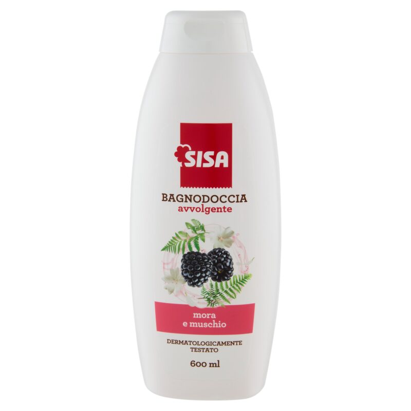 Sisa Bagnodoccia avvolgente mora e muschio 600 ml