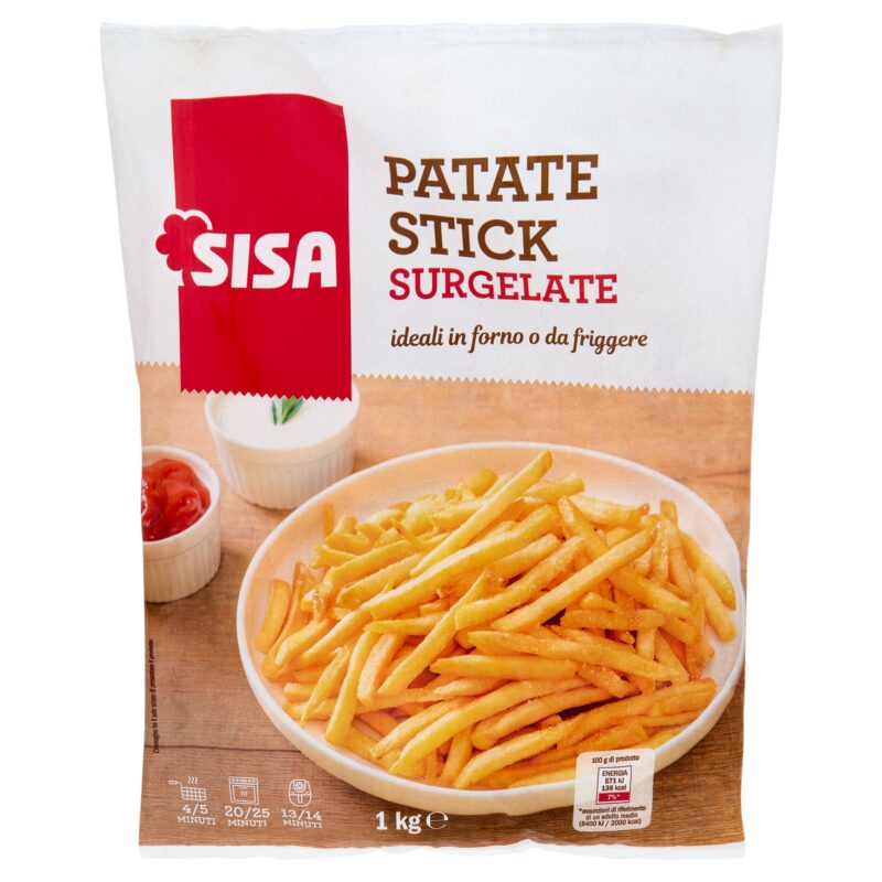 Sisa Patate Stick Surgelate 1 kg