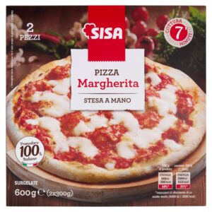 Sisa Pizza Margherita Surgelate 2 x 300 g