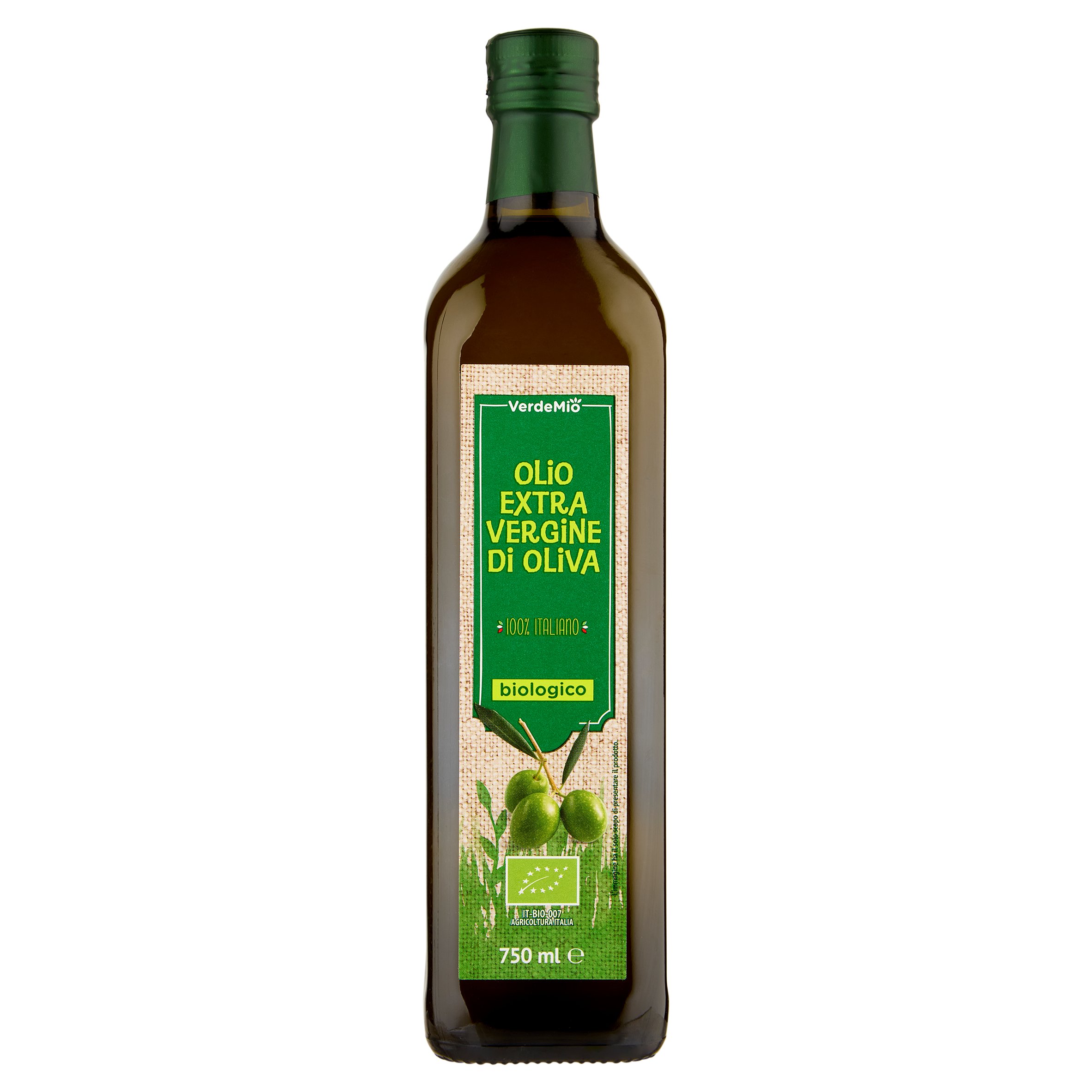 VerdeMio Olio Extra Vergine di Oliva biologico 750 ml
