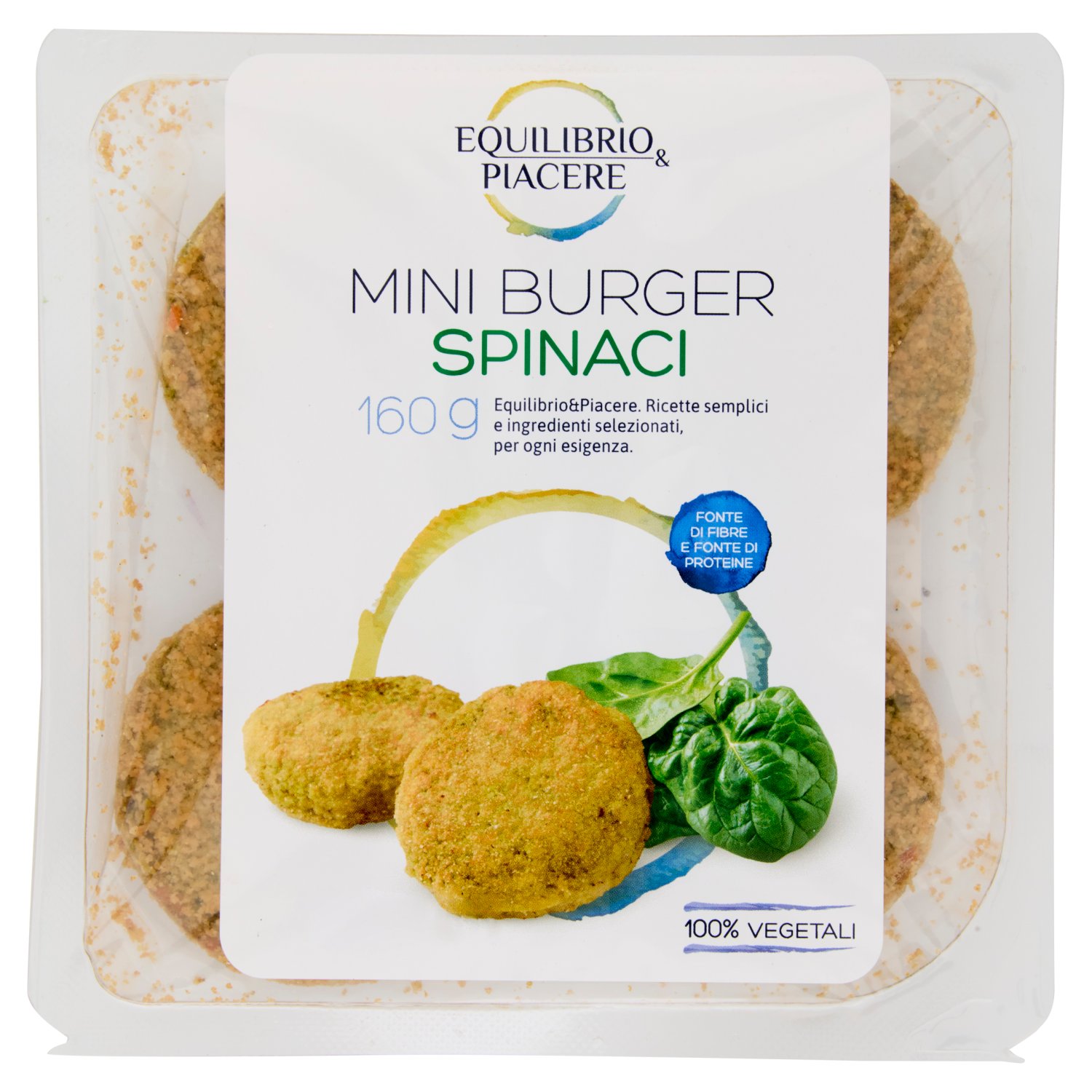 Equilibrio & Piacere Mini Burger Spinaci 160 g