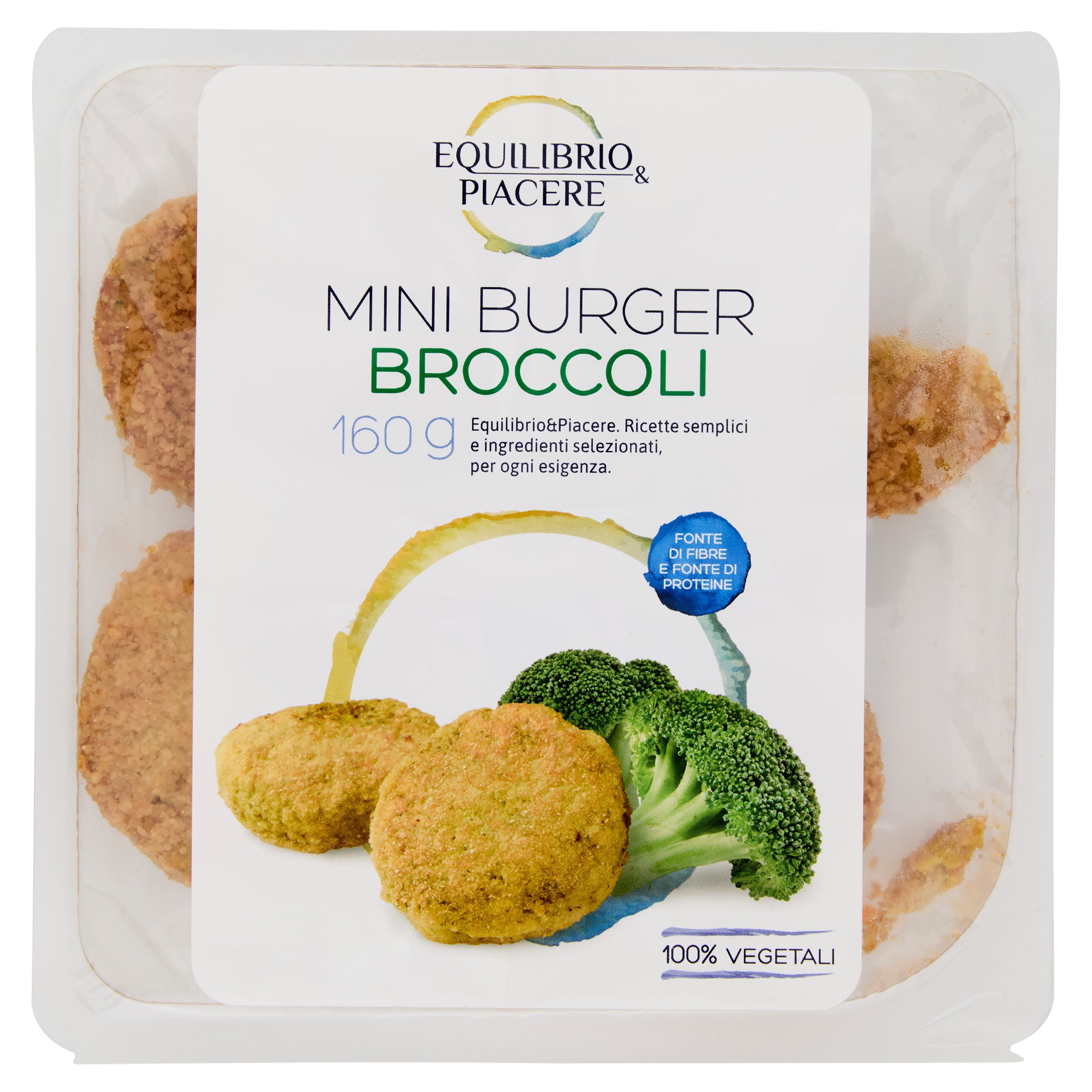Equilibrio & Piacere Mini Burger Broccoli 160 g
