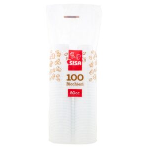 Sisa Bicchieri 80cc 100 pz