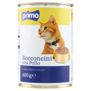 Primo Bocconcini Gatto con Pollo 400 g