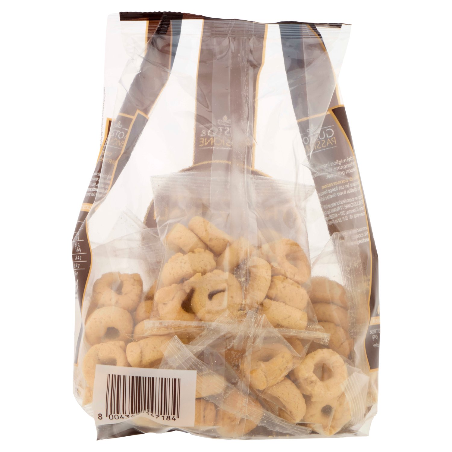 Gusto & Passione Tarallini Tradizionali con Olio Extravergine di Oliva 8 x 50 g