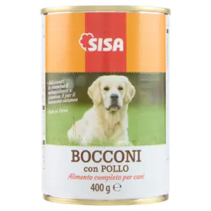 Sisa Bocconi Cane con Pollo 400 g