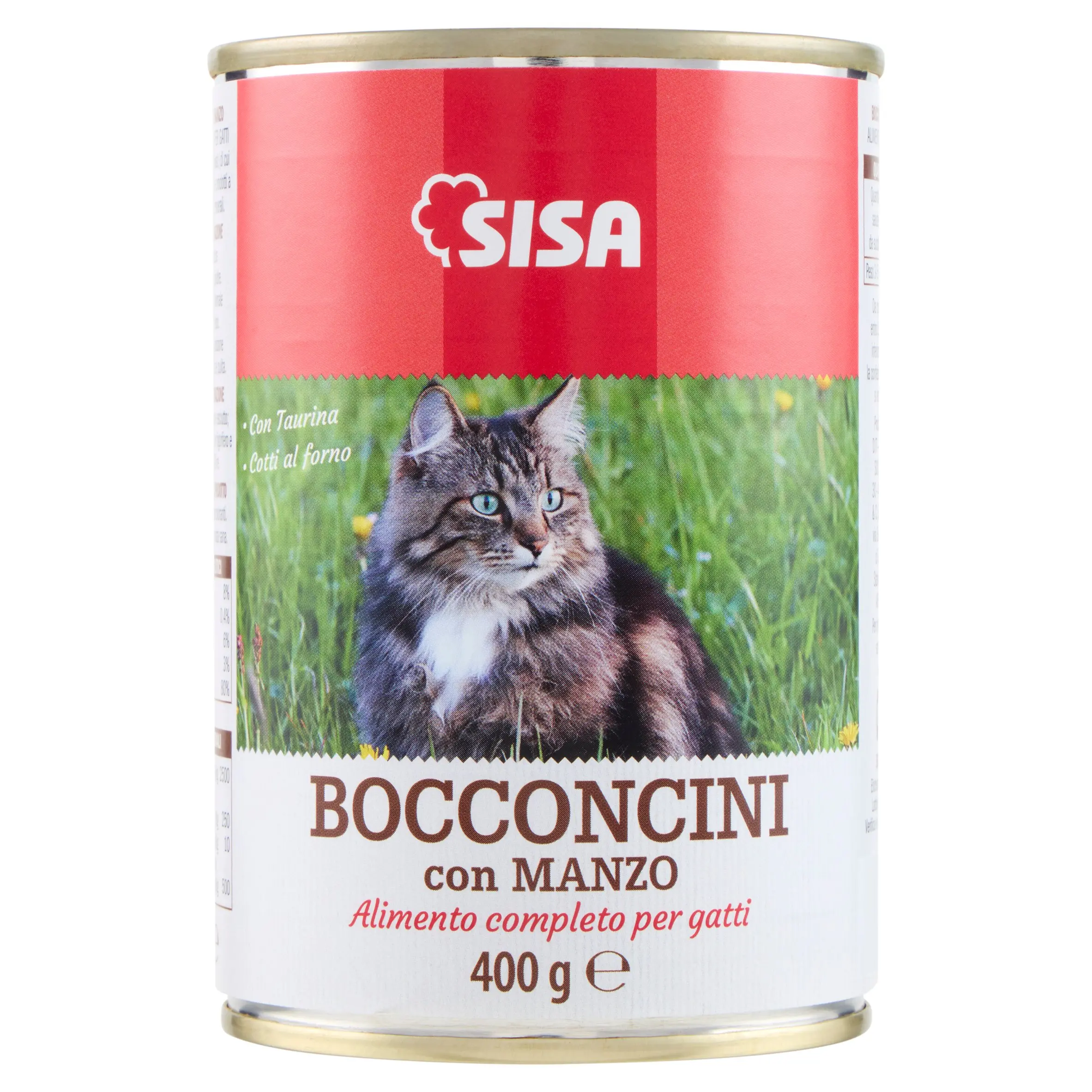 Sisa Bocconcini Gatto con Manzo 400 g