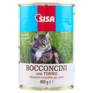 Sisa Bocconcini Gatto con Tonno 400 g