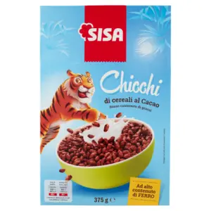 Sisa Chicchi di cereali al Cacao 375 g