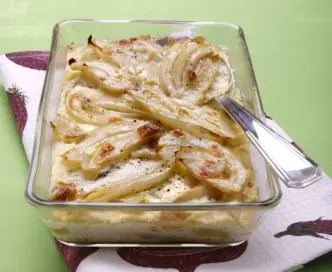 Finocchi con gorgonzola