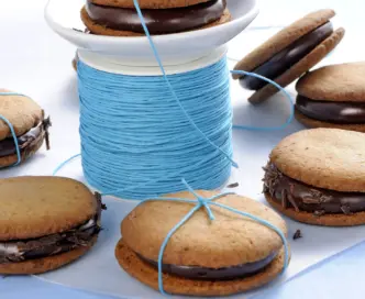 Gingersnaps con crema di cioccolato