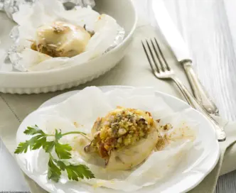 Seppie ripiene con mandorle e pinoli