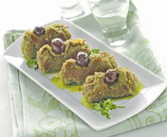 Involtini aromatici di carpaccio