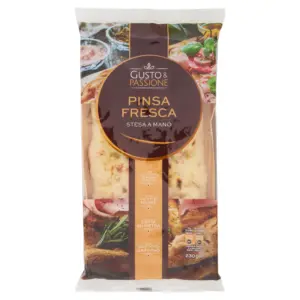 Gusto & Passione Pinsa Fresca Stesa a Mano 230 g