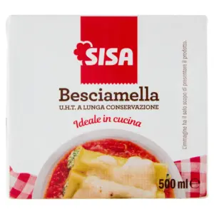 Sisa Besciamella U.H.T. a Lunga Conservazione 500 ml